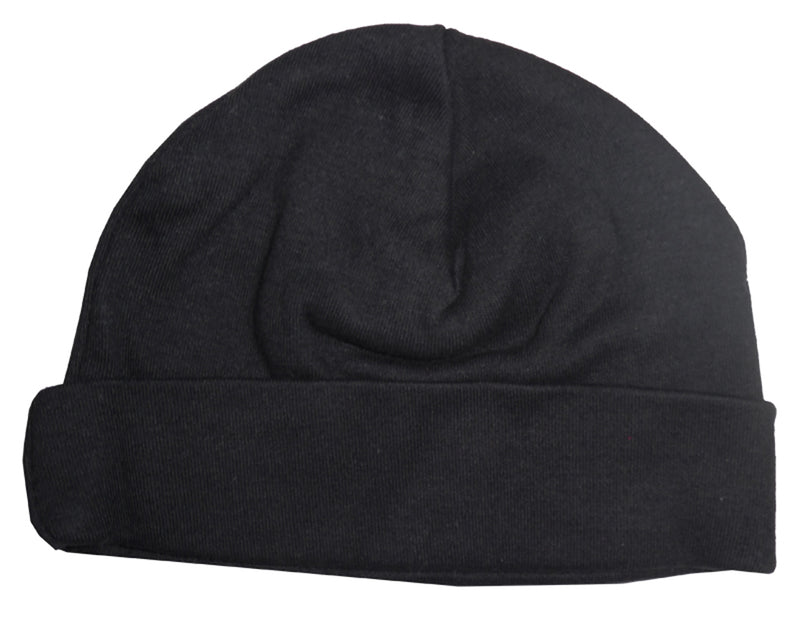 An image displaying Black Baby Cap by Bambini