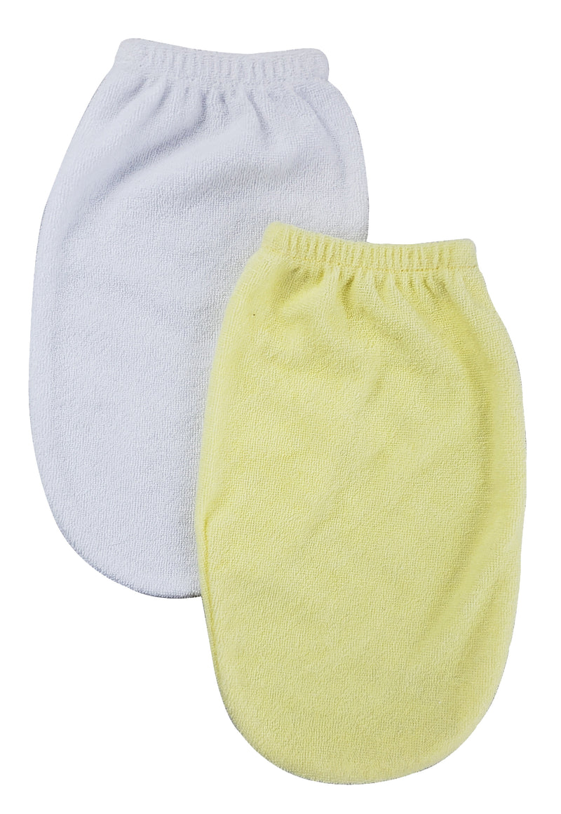 An image displaying Washcloth Mitt - 2 Piece Set by Bambini