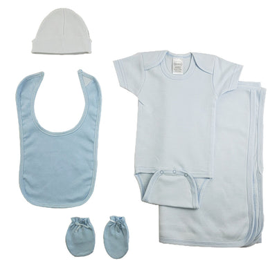 An image displaying Boys 5 Piece Blue Set by Bambini