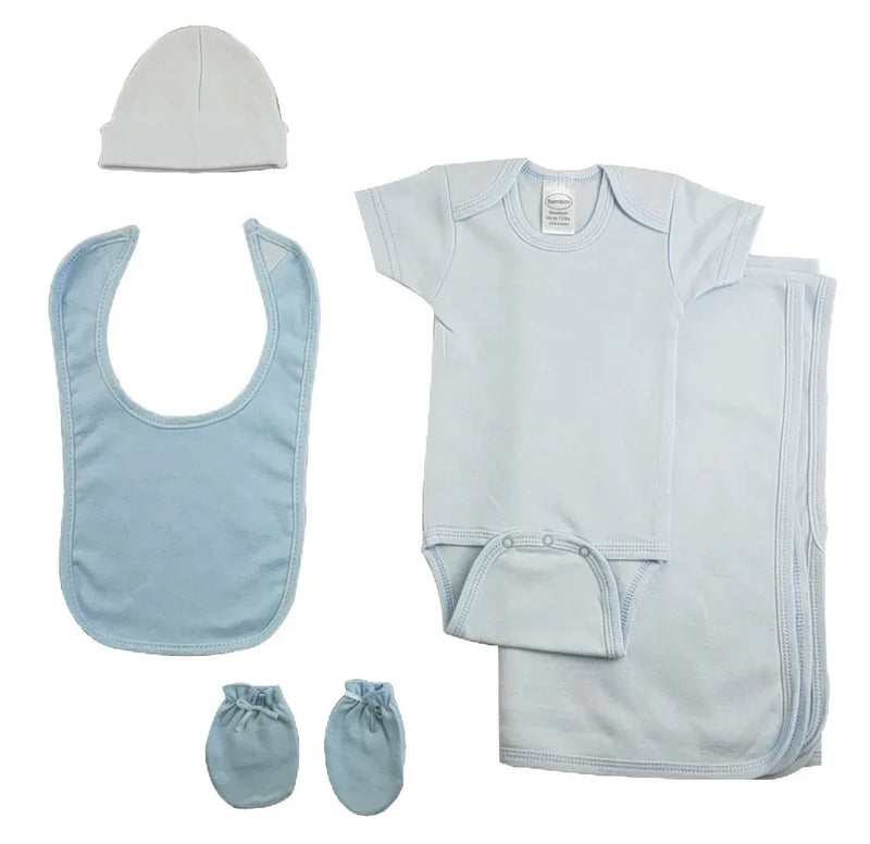 An image displaying Boys 5 Piece Blue Set by Bambini