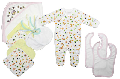 An image displaying Newborn Baby Boys 11 Piece Baby Shower Gift Set by Bambini