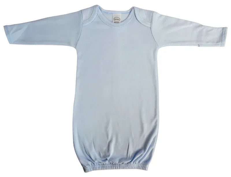 An image displaying Infant Blue Gown by Bambini