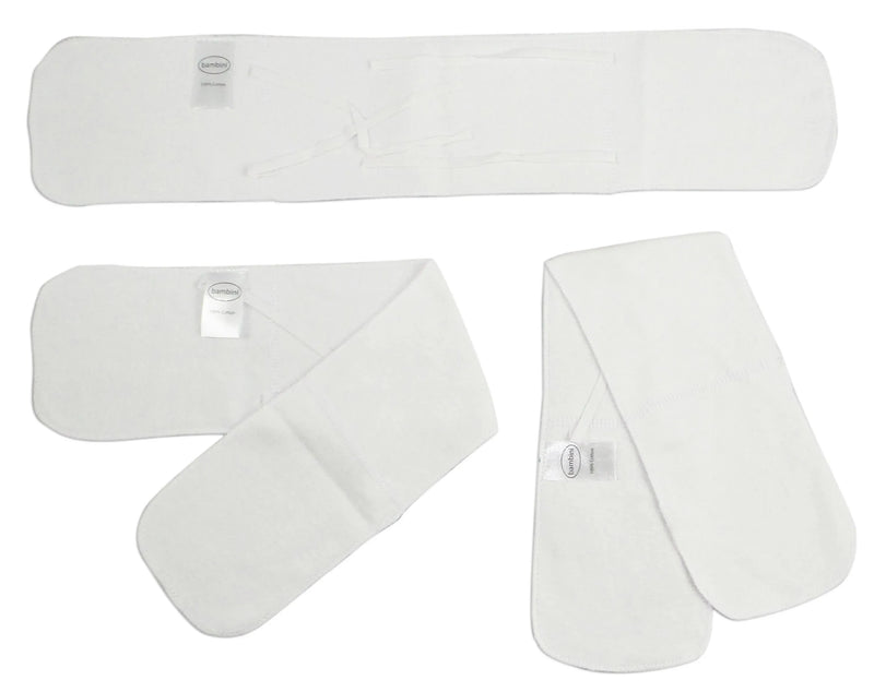 An image displaying Infant Abdominal Binder (pack Of 3) by Bambini