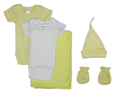 An image displaying Newborn Baby 5 Piece Set by Bambini