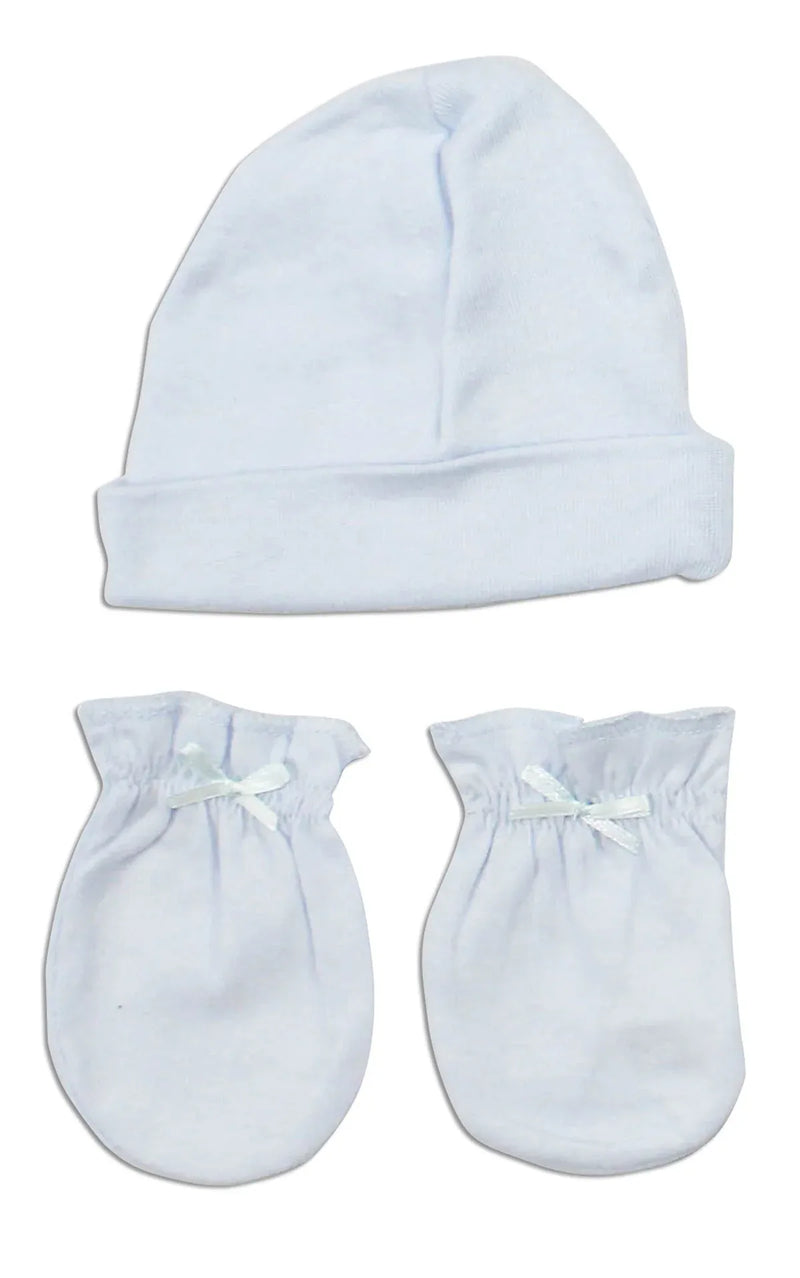 An image displaying Boys Cap And Mittens 2 Piece Set by Bambini