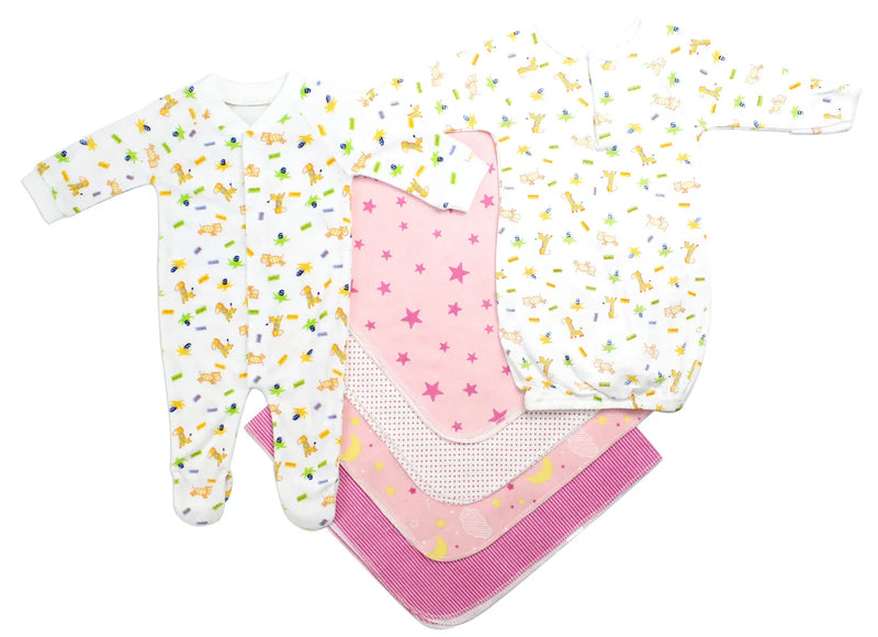 An image displaying Newborn Girls 6 Piece Set by Bambini