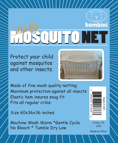 An image displaying Crib Mosquito Net by Bambini