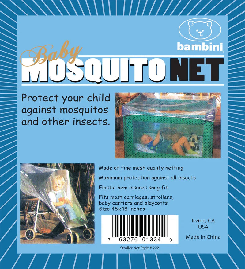 An image displaying Play Pen & Stroller Mosquito Net by Bambini