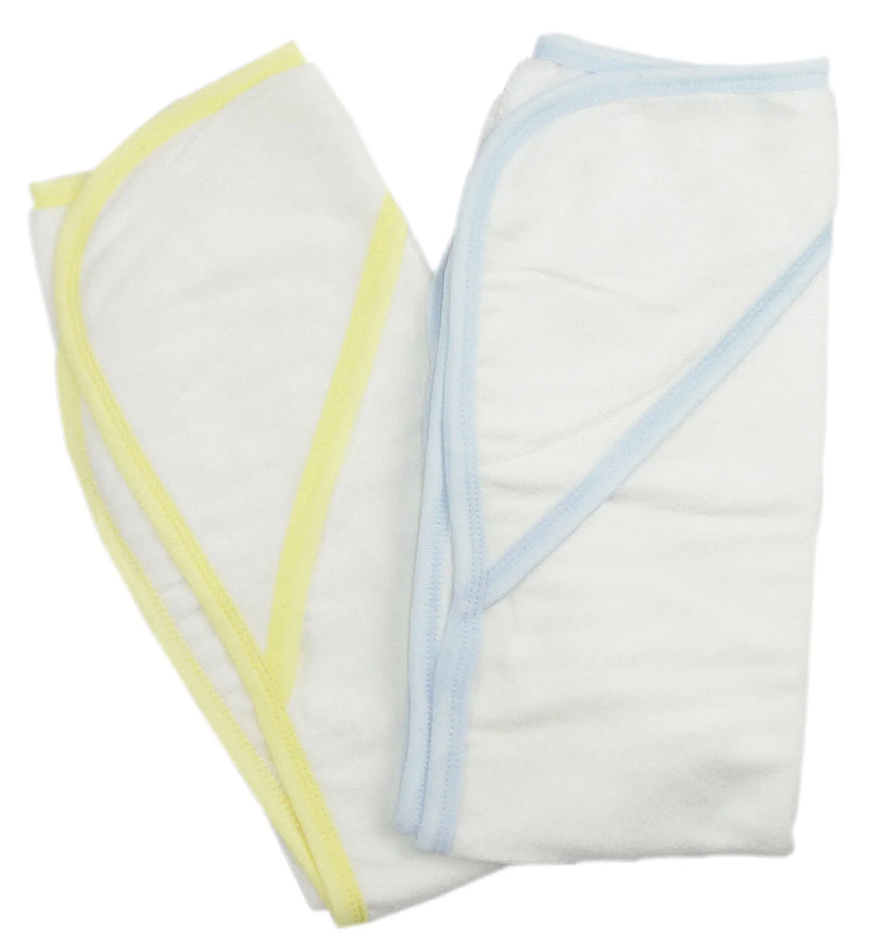 An image displaying Infant Hooded Bath Towel (pack Of 2) by Bambini