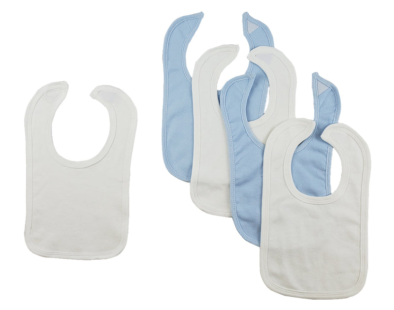 An image displaying 5 Baby Bibs by Bambini