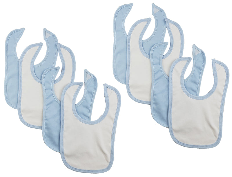 An image displaying 8 Baby Bibs by Bambini