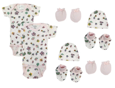 An image displaying Newborn Baby Girl 8 Piece Sets by Bambini