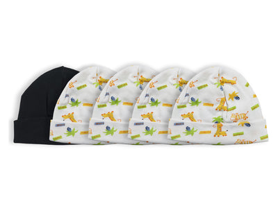 An image displaying Baby Cap (pack Of 5) by Bambini