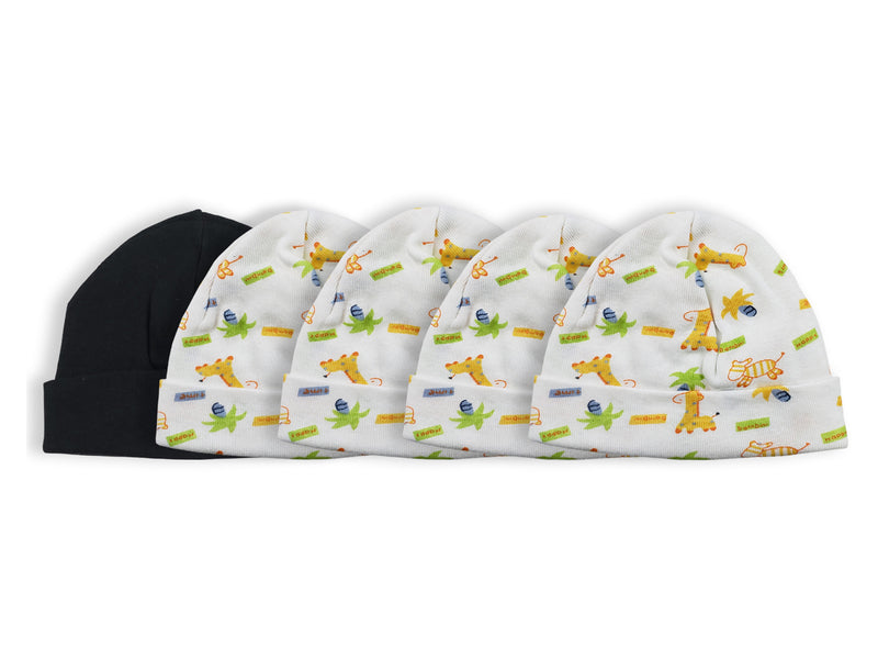 An image displaying Baby Cap (pack Of 5) by Bambini