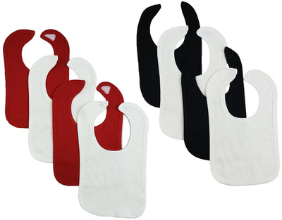 An image displaying 8 Baby Bibs by Bambini