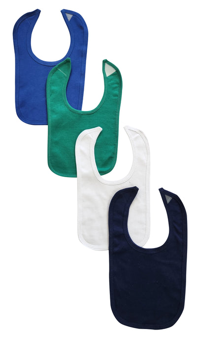 An image displaying 4 Baby Bibs by Bambini
