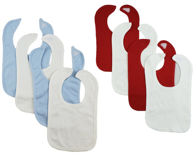An image displaying 8 Baby Bibs by Bambini