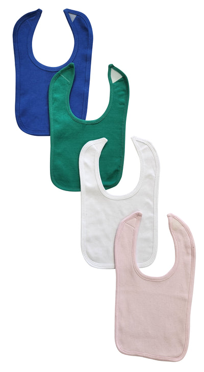An image displaying 4 Baby Bibs by Bambini