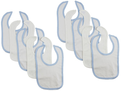 An image displaying 10 Baby Bibs by Bambini
