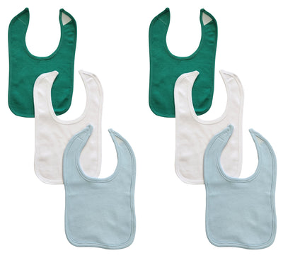 An image displaying 6 Baby Bibs by Bambini