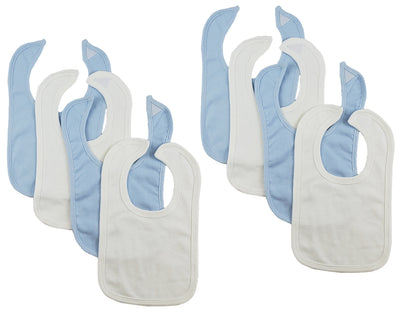 An image displaying 8 Baby Bibs by Bambini