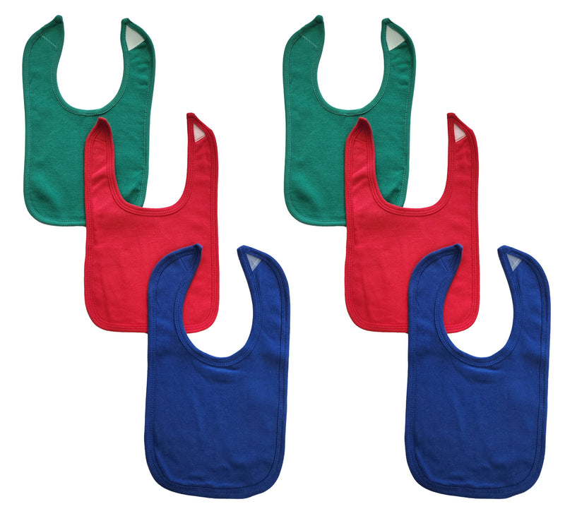 An image displaying 6 Baby Bibs by Bambini