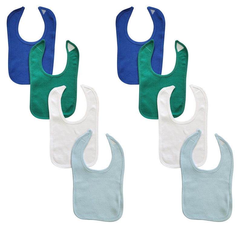 An image displaying 8 Baby Bibs by Bambini