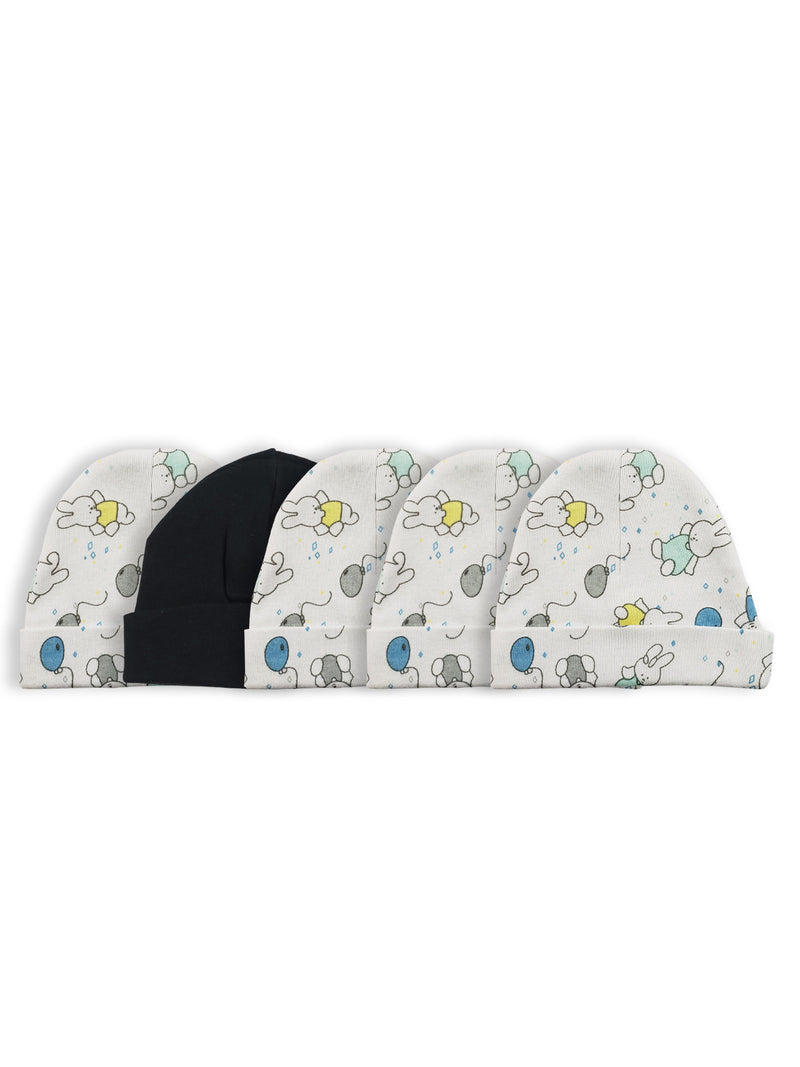 An image displaying Baby Cap (pack Of 5) by Bambini