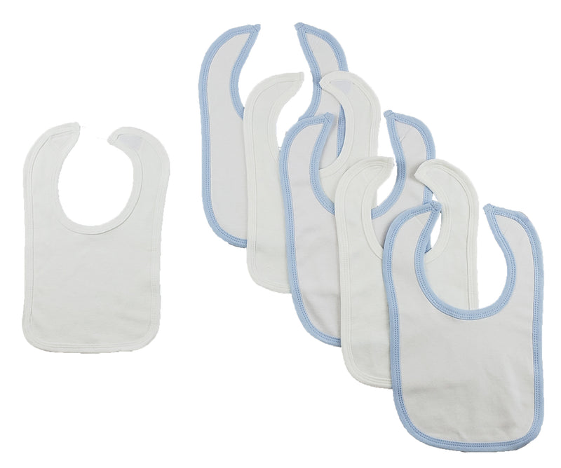 An image displaying 6 Baby Bibs by Bambini