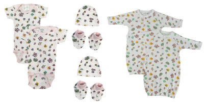 An image displaying Newborn Baby Girl 8 Piece Sets by Bambini