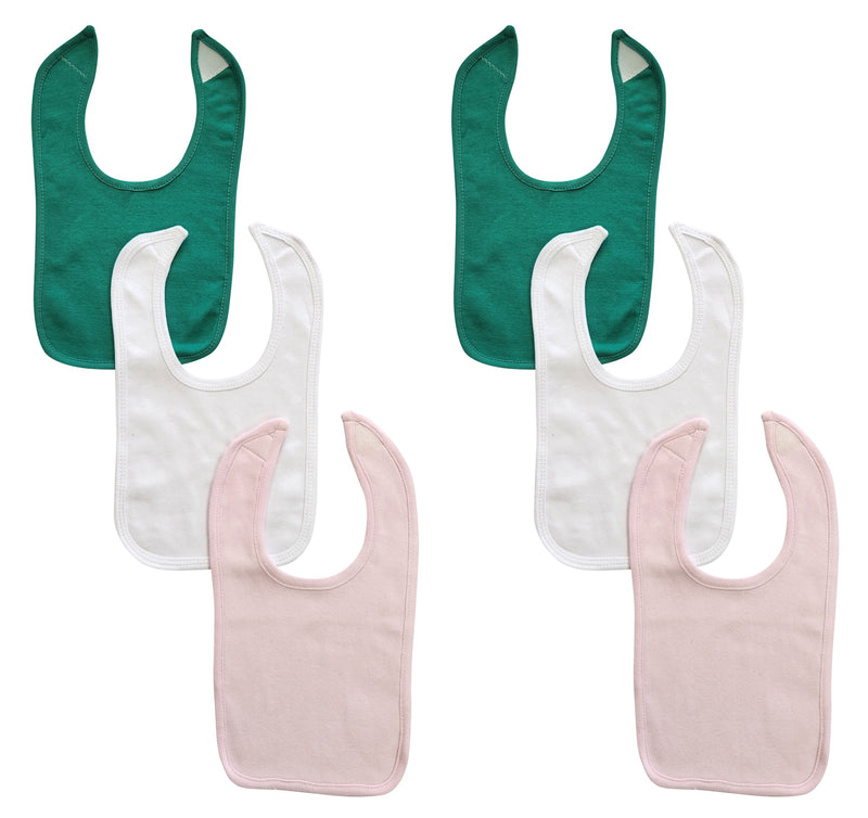 An image displaying 6 Baby Bibs by Bambini