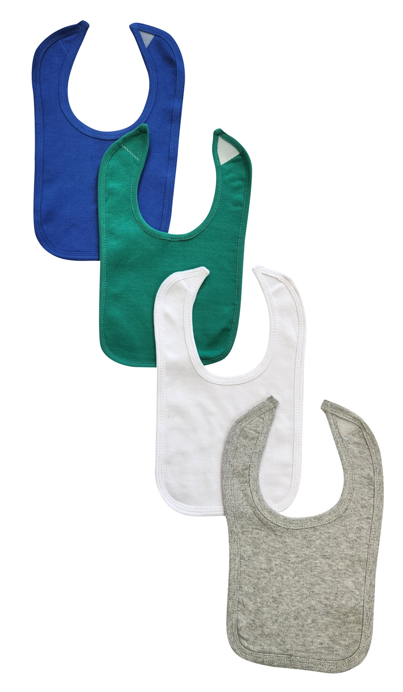 An image displaying 4 Baby Bibs by Bambini