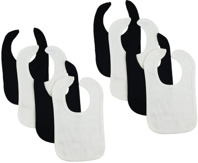 An image displaying 8 Baby Bibs by Bambini