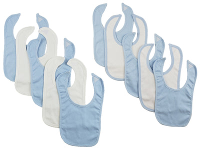 An image displaying 10 Baby Bibs by Bambini