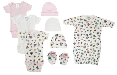 An image displaying Newborn Baby Girl 8 Piece Sets by Bambini