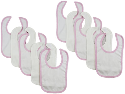 An image displaying 10 Baby Bibs by Bambini