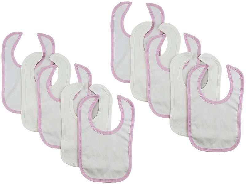 An image displaying 10 Baby Bibs by Bambini