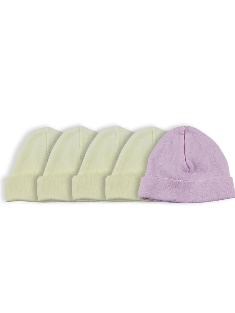 An image displaying Girls Baby Cap (pack Of 5) by Bambini
