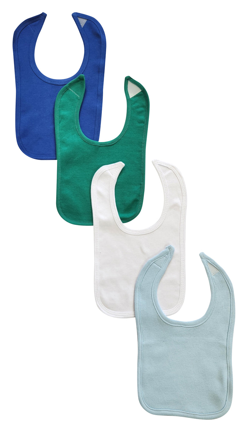 An image displaying 4 Baby Bibs by Bambini