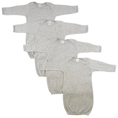 An image displaying Newborn Baby 4 Piece Gown Set by Bambini