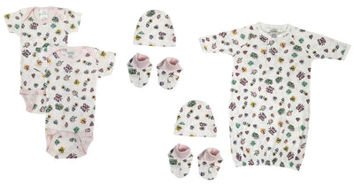 An image displaying Newborn Baby Girl 7 Piece Sets by Bambini
