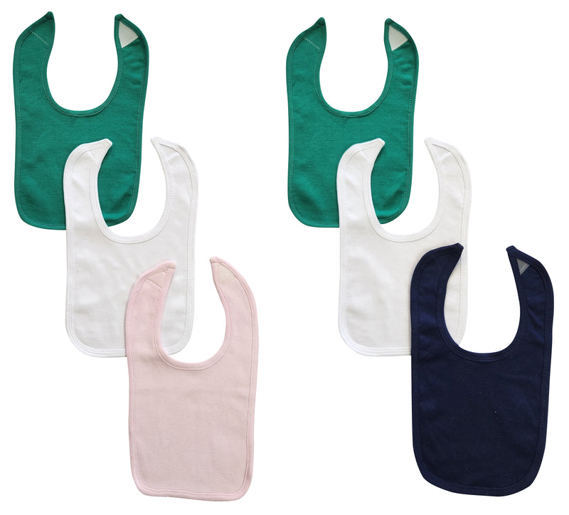 An image displaying 6 Baby Bibs by Bambini