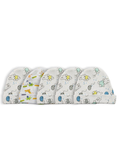 An image displaying Baby Cap (pack Of 5) by Bambini