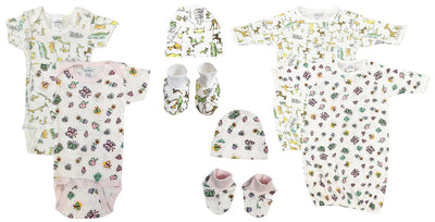 An image displaying Newborn Baby Girl 8 Piece Sets by Bambini