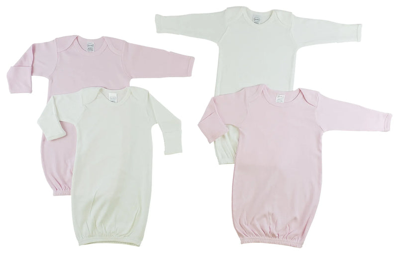 An image displaying Infant Gowns - 4 Pack by Bambini