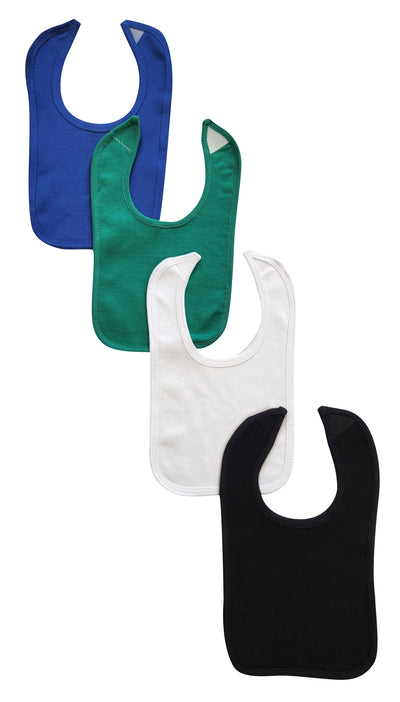 An image displaying 4 Baby Bibs by Bambini