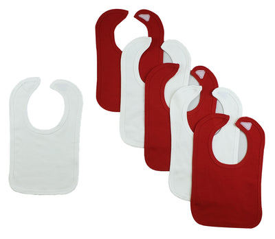An image displaying 6 Baby Bibs by Bambini