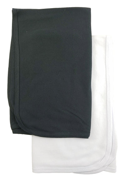 An image displaying 2 Receiving Blankets by Bambini