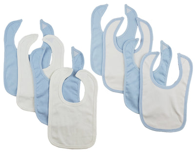 An image displaying 8 Baby Bibs by Bambini