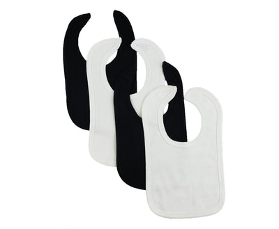 An image displaying 4 Baby Bibs by Bambini